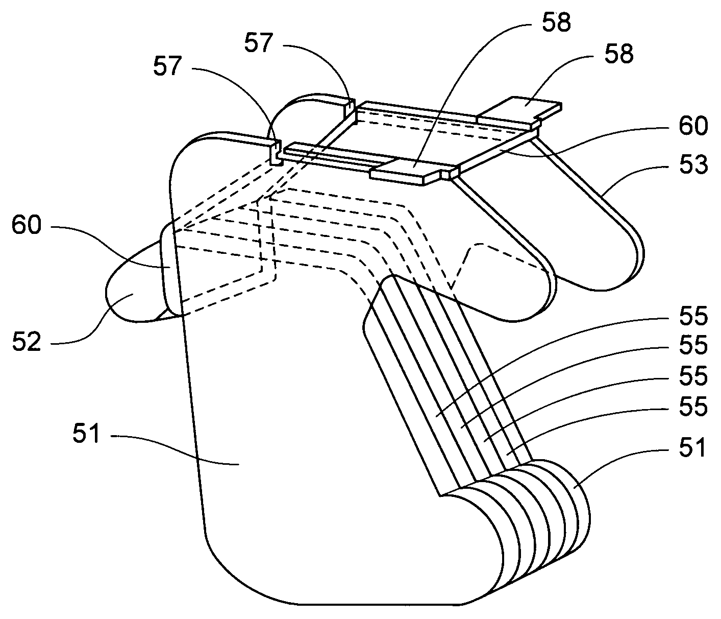 Launcher for a toy glider