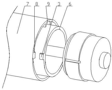 Connecting structure for seat body and working head of electric tool and electric tool