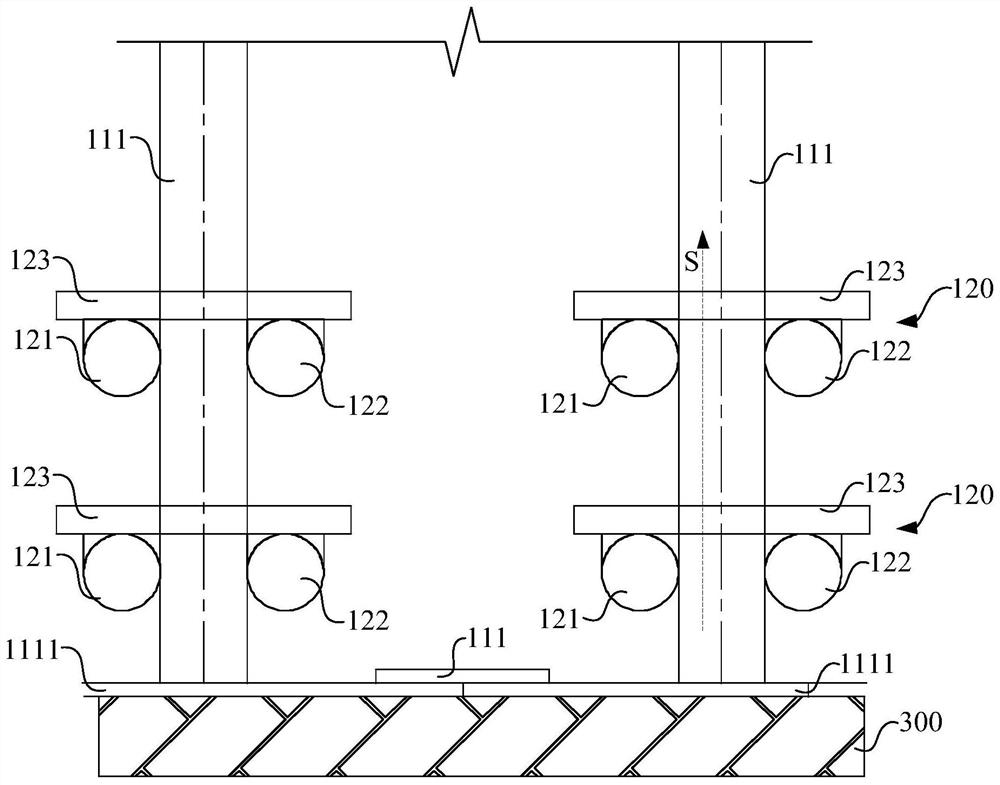 Tunnel Support Structure and Tunnel Support Construction Method