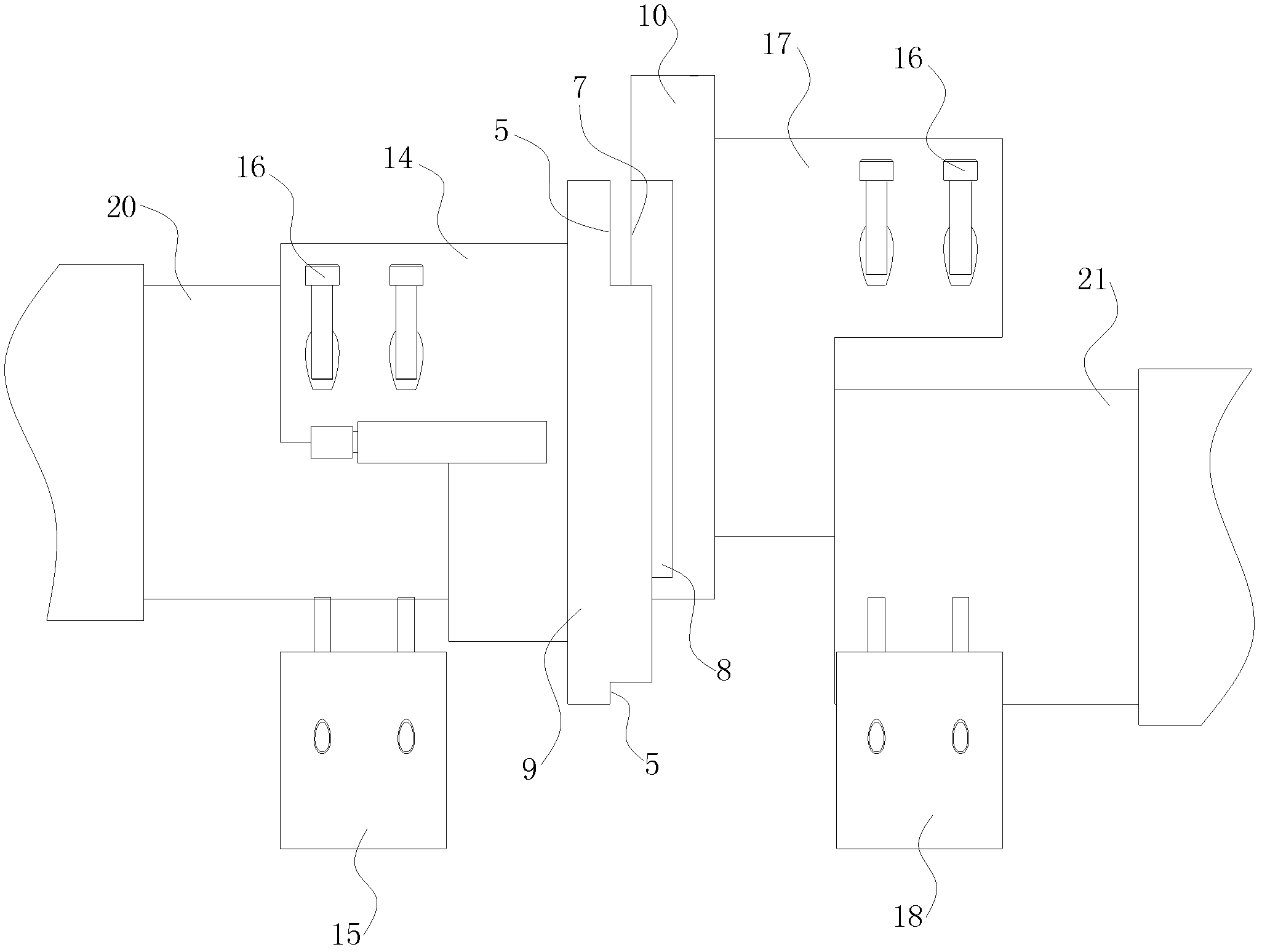 Coaxiality guide and correction device and guide and correction method using same