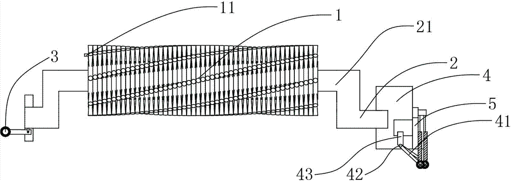 An internal polishing and cleaning equipment for air-conditioning condensing copper pipes