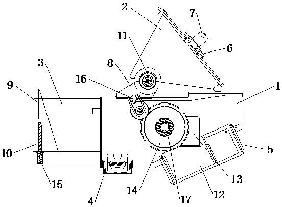 Wheel hub accompanying loading device for automobile manufacturing and machining