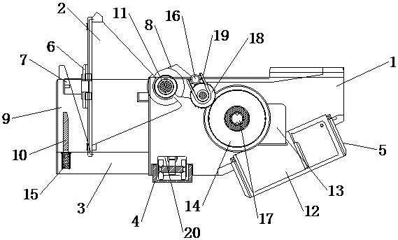 Wheel hub accompanying loading device for automobile manufacturing and machining