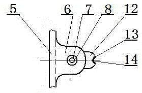 Glasses with integral type nose support