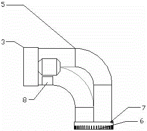 Vehicle tail gas centralized treatment complete equipment and method