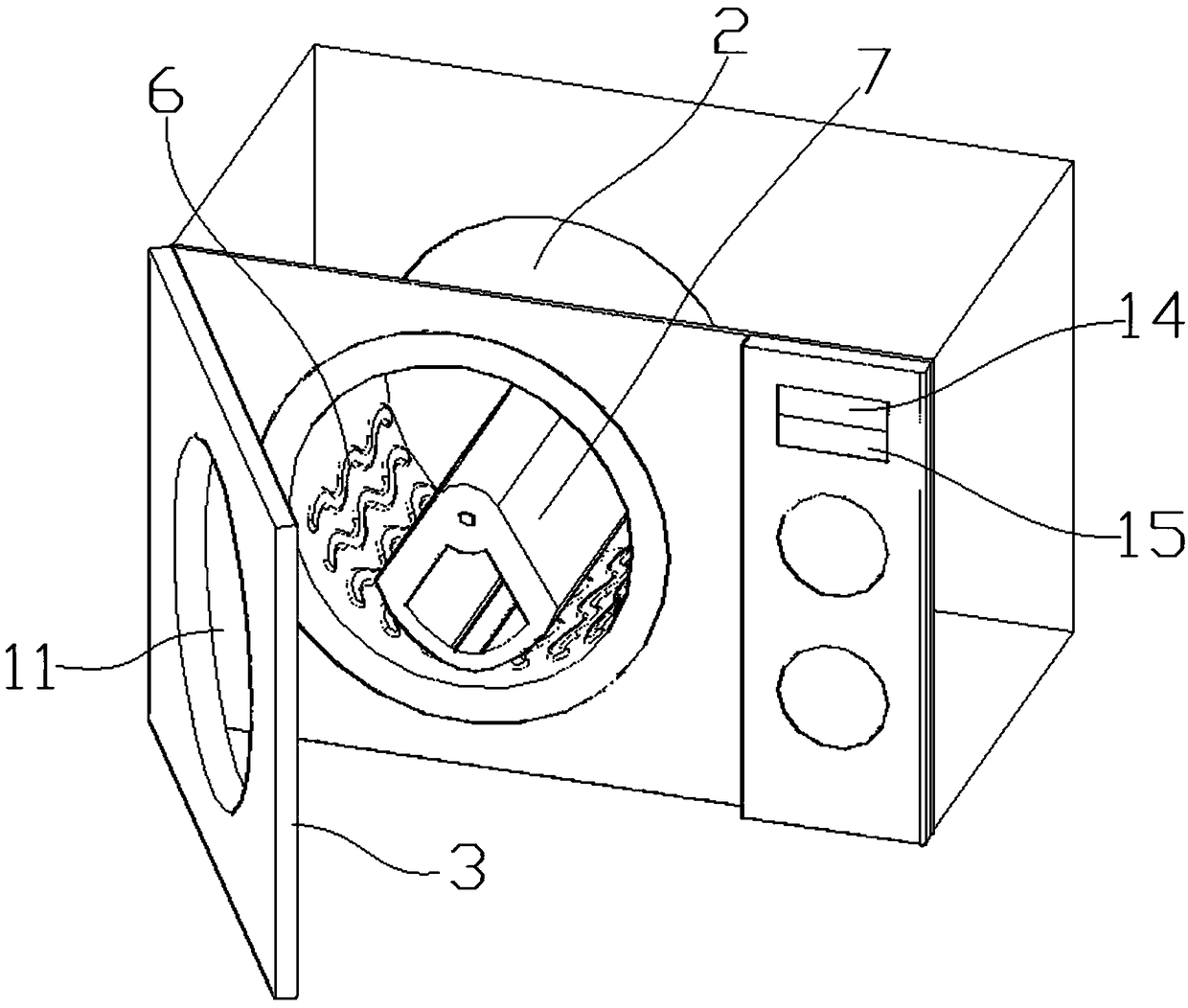 Small-sized hand-wash-imitated washing machine