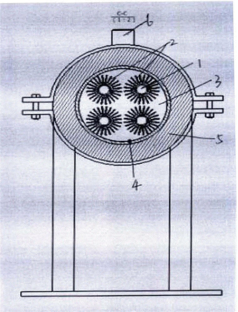 Fluid heat transferring device