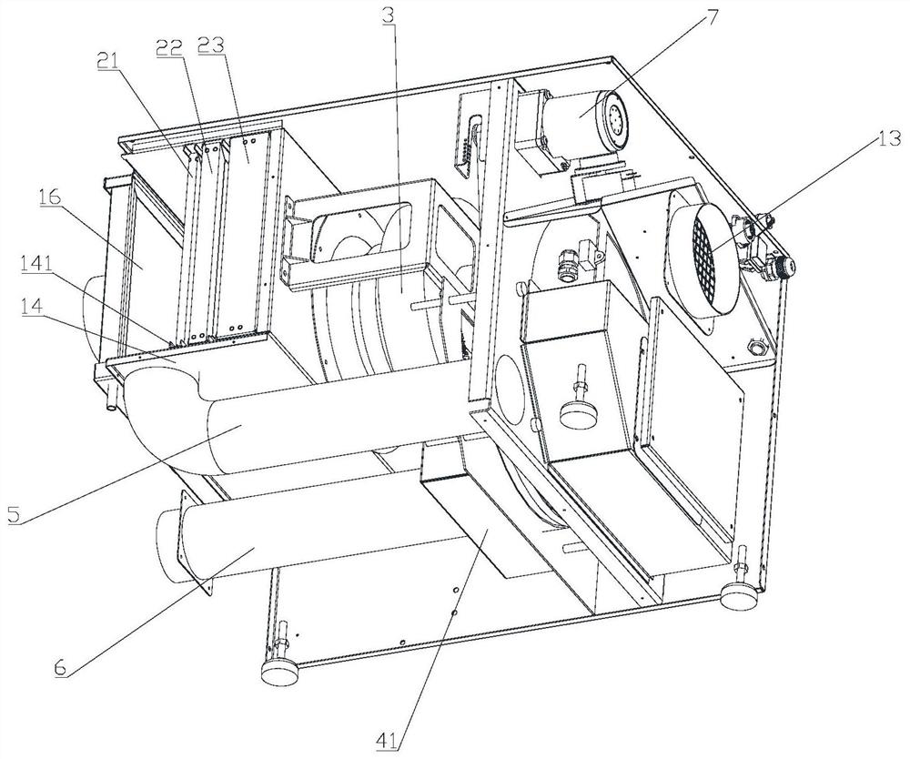 Dehumidification device