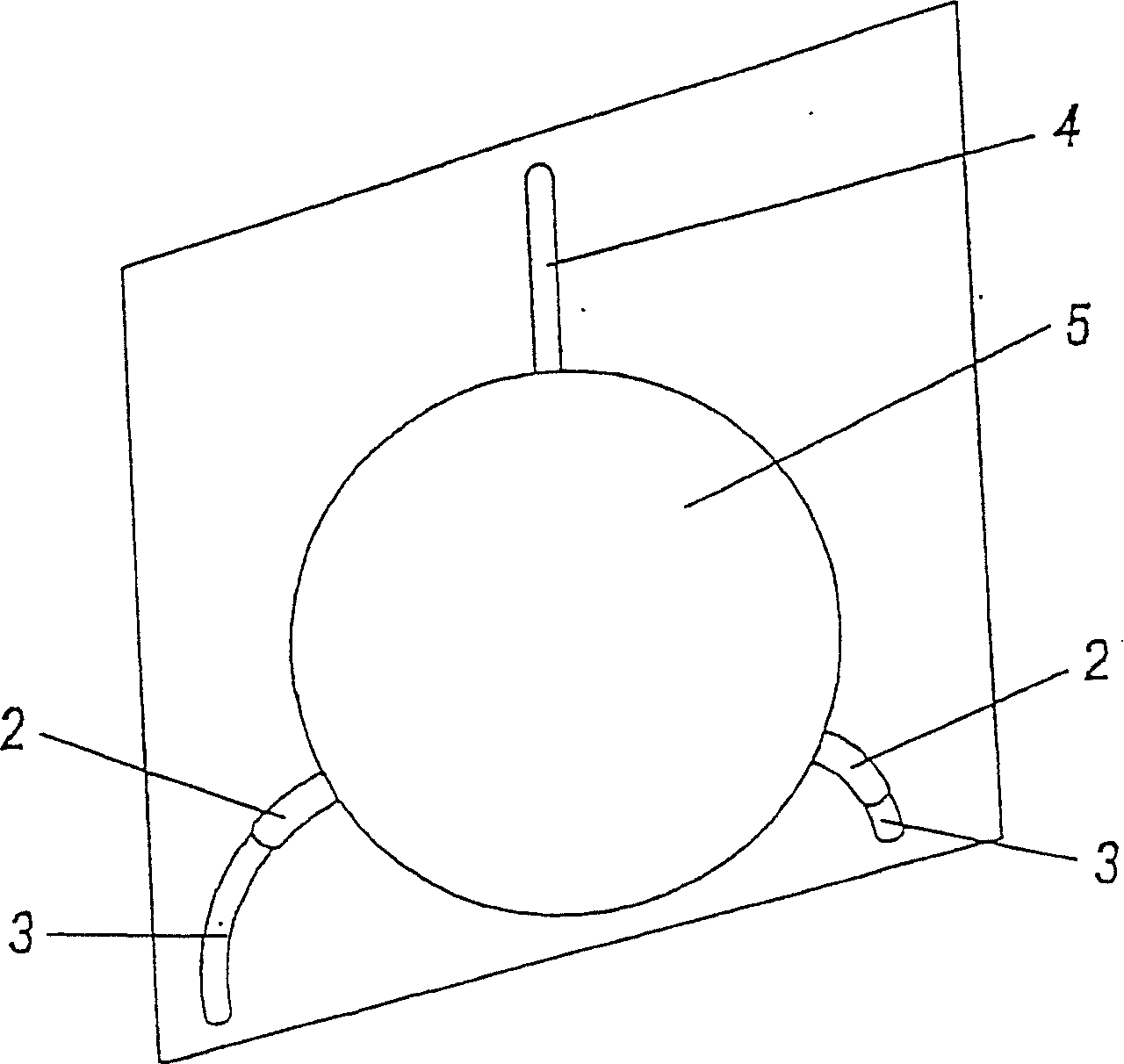 Device for height and gradient compensation and application thereof