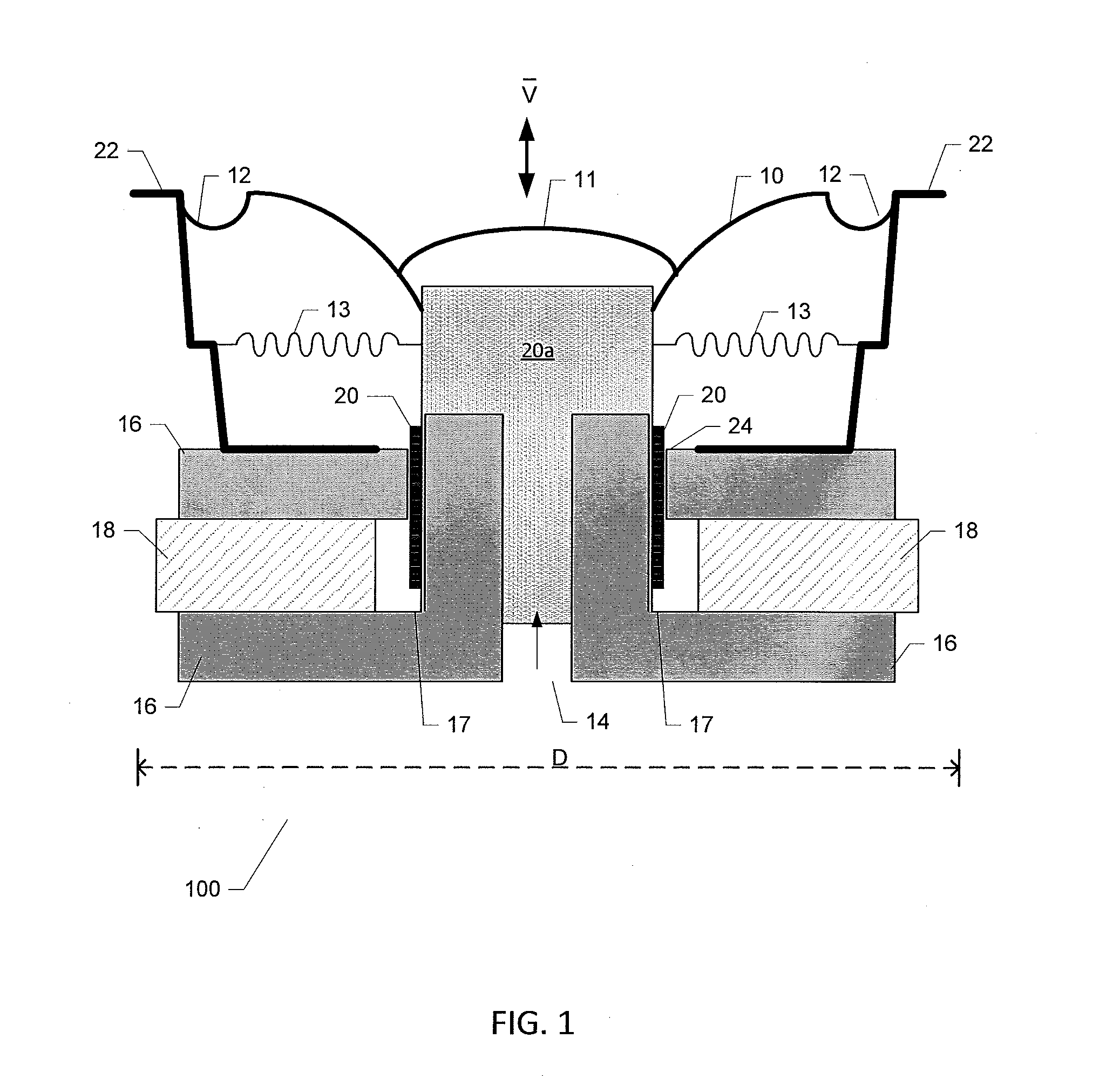 Method and detector of loudspeaker diaphragm excursion