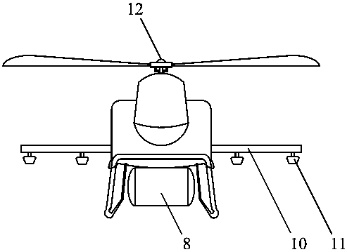 Electric plant protection unmanned aerial vehicle capable of achieving adding of water only without adding pesticides