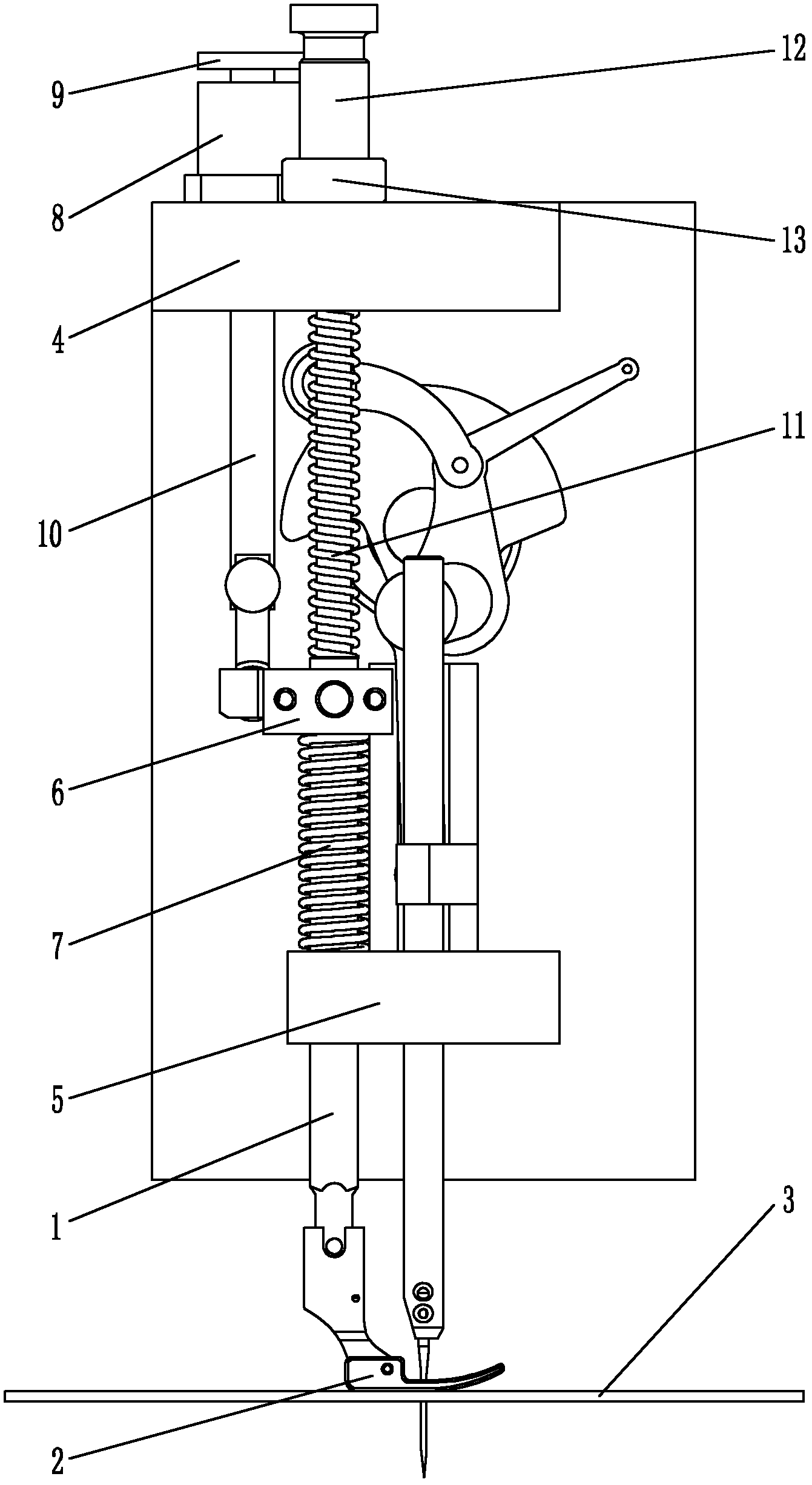 Intelligent cloth pressing device