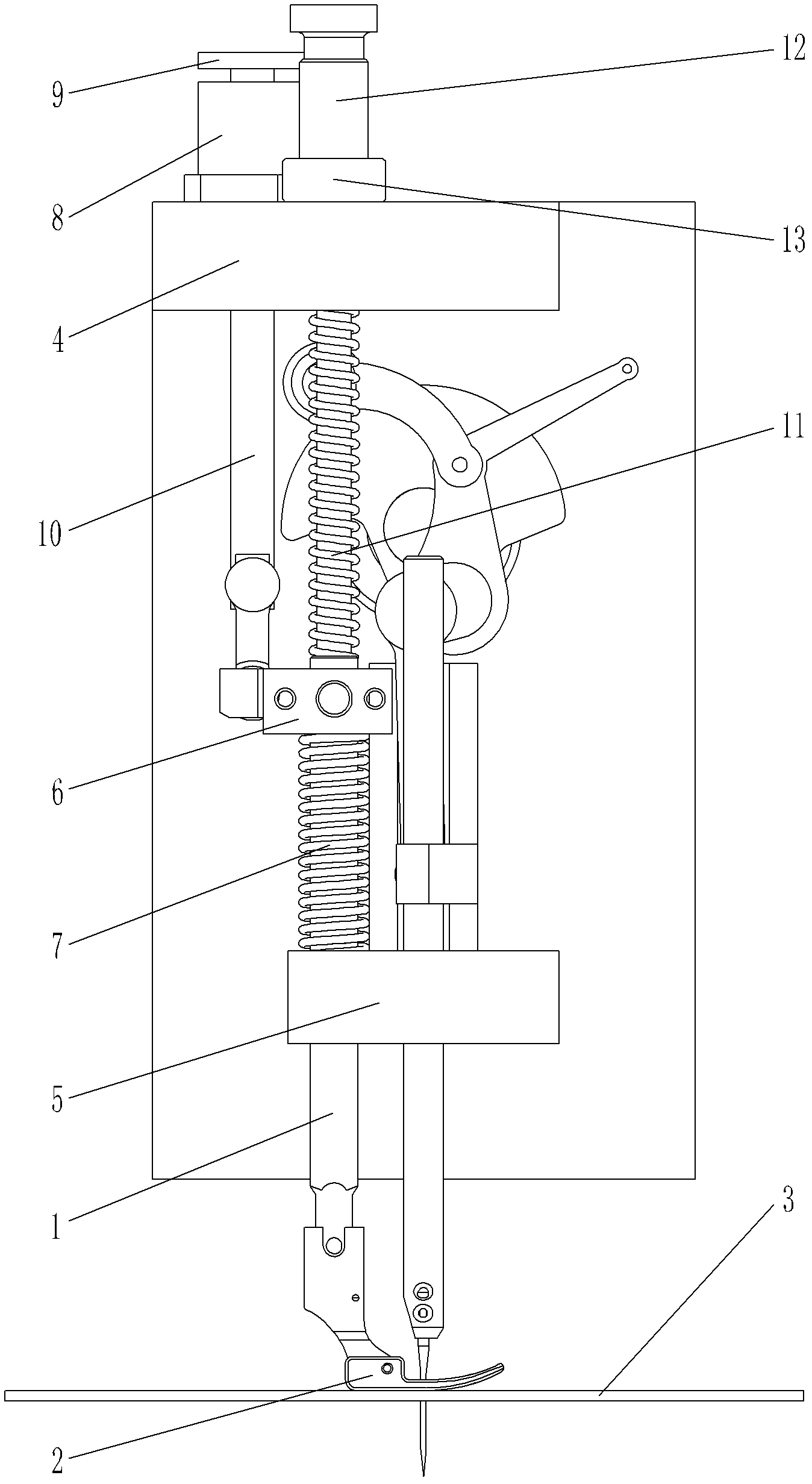 Intelligent cloth pressing device