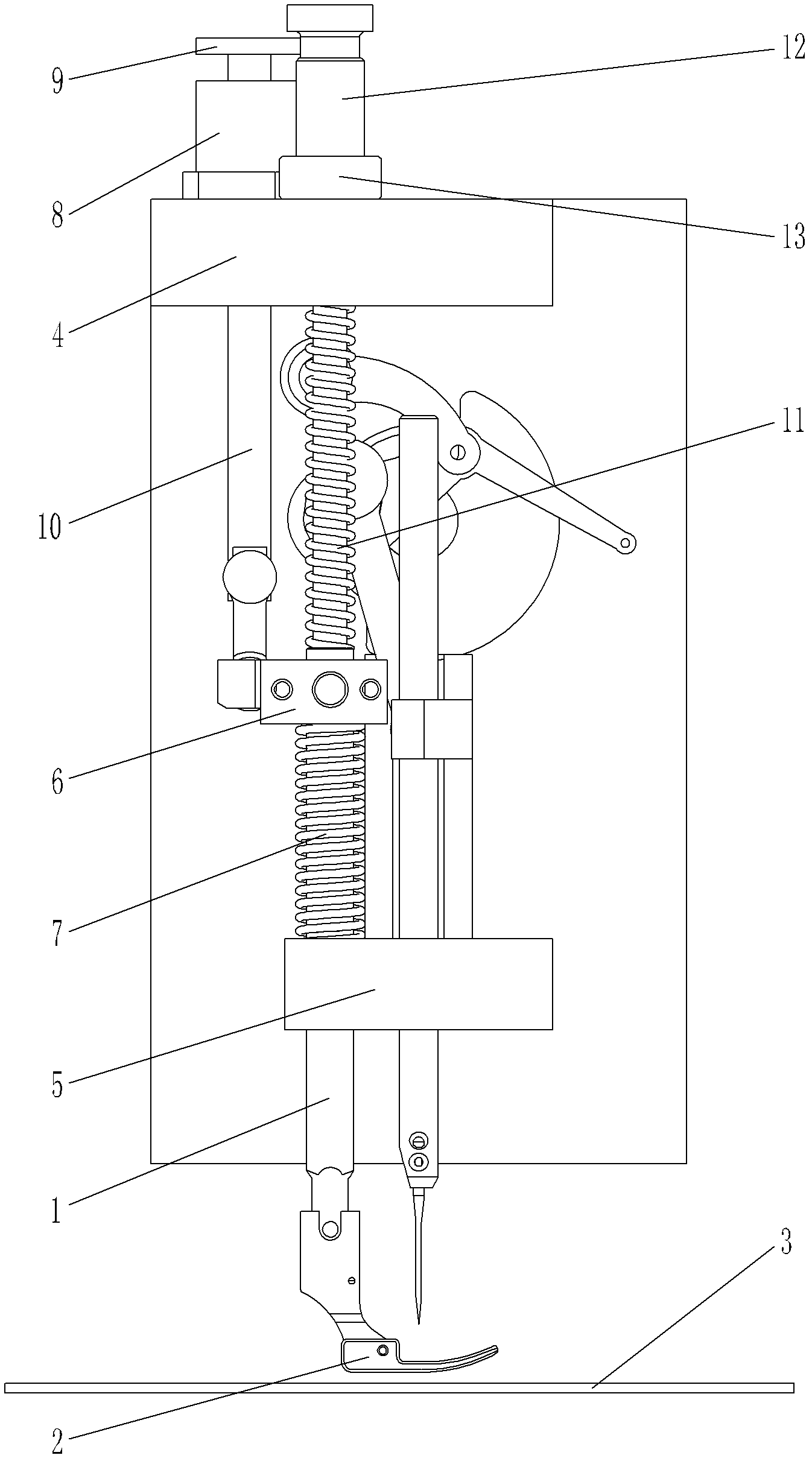 Intelligent cloth pressing device