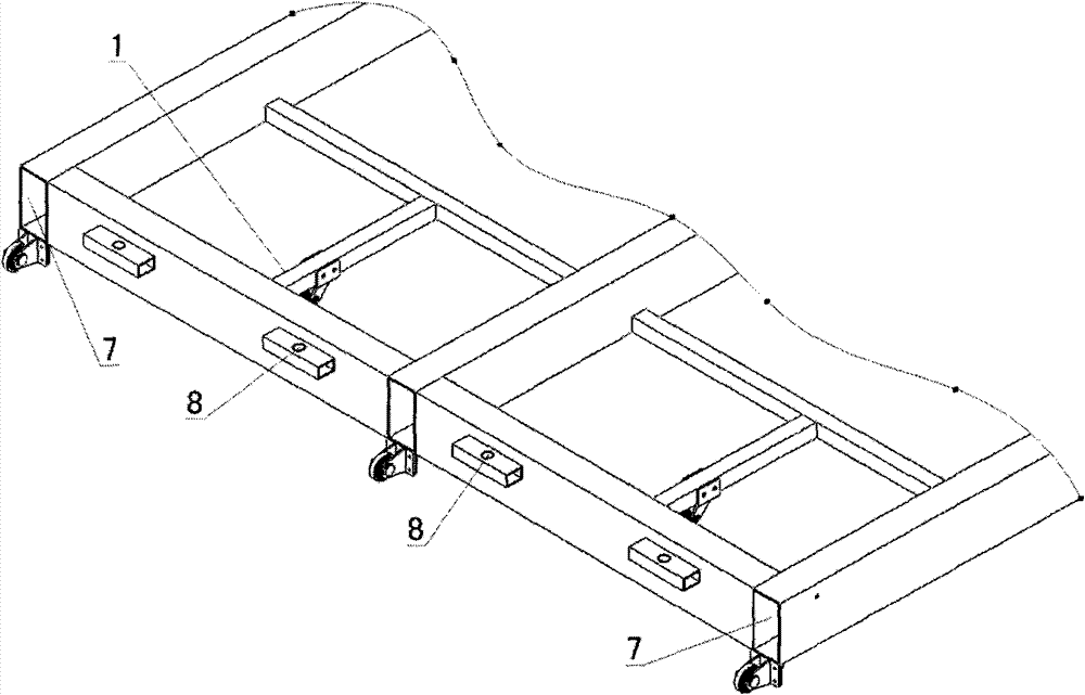 Telescopic working platform