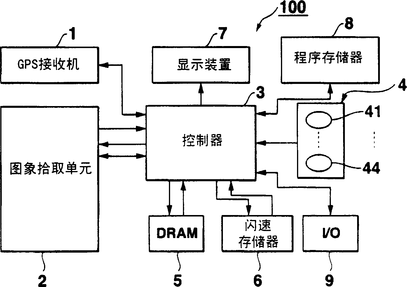 Picked-up image managing device and method of determining group name