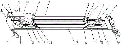 Welding and centering device for vehicle instrument panel bracket beam