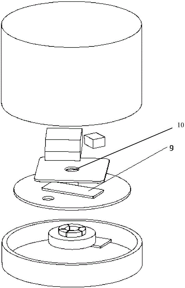 Rotation optical scanning distance measuring device and method