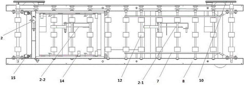 Electronically-controlled type automatic rice seedling disc supply machine