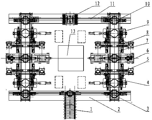 A straight seam automatic welding production line for axle housing body and its control method