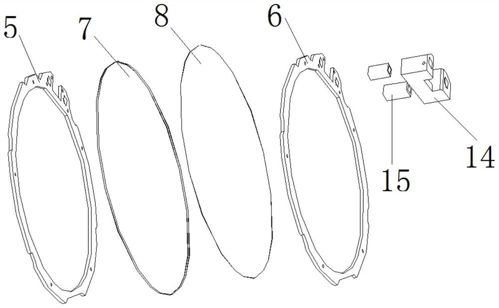 Integrated light source color mixing equipment and focusing dyeing lamp with same