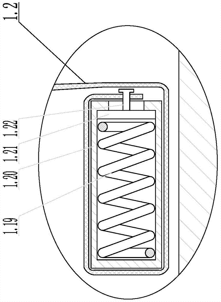 Environment-friendly and corrosion-resistant type ventilating device special for laboratory