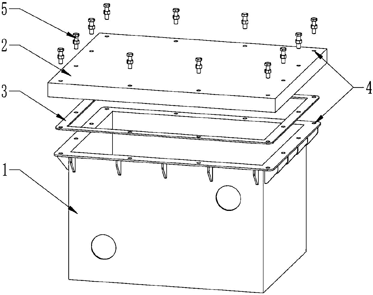 Underground system for electrical equipment