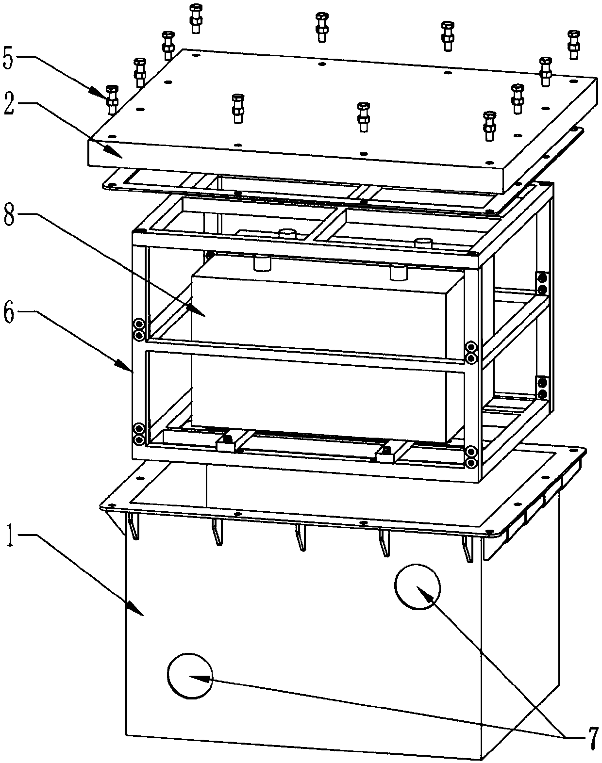 Underground system for electrical equipment