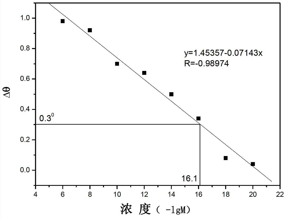 Sensor chip, preparation method and use thereof