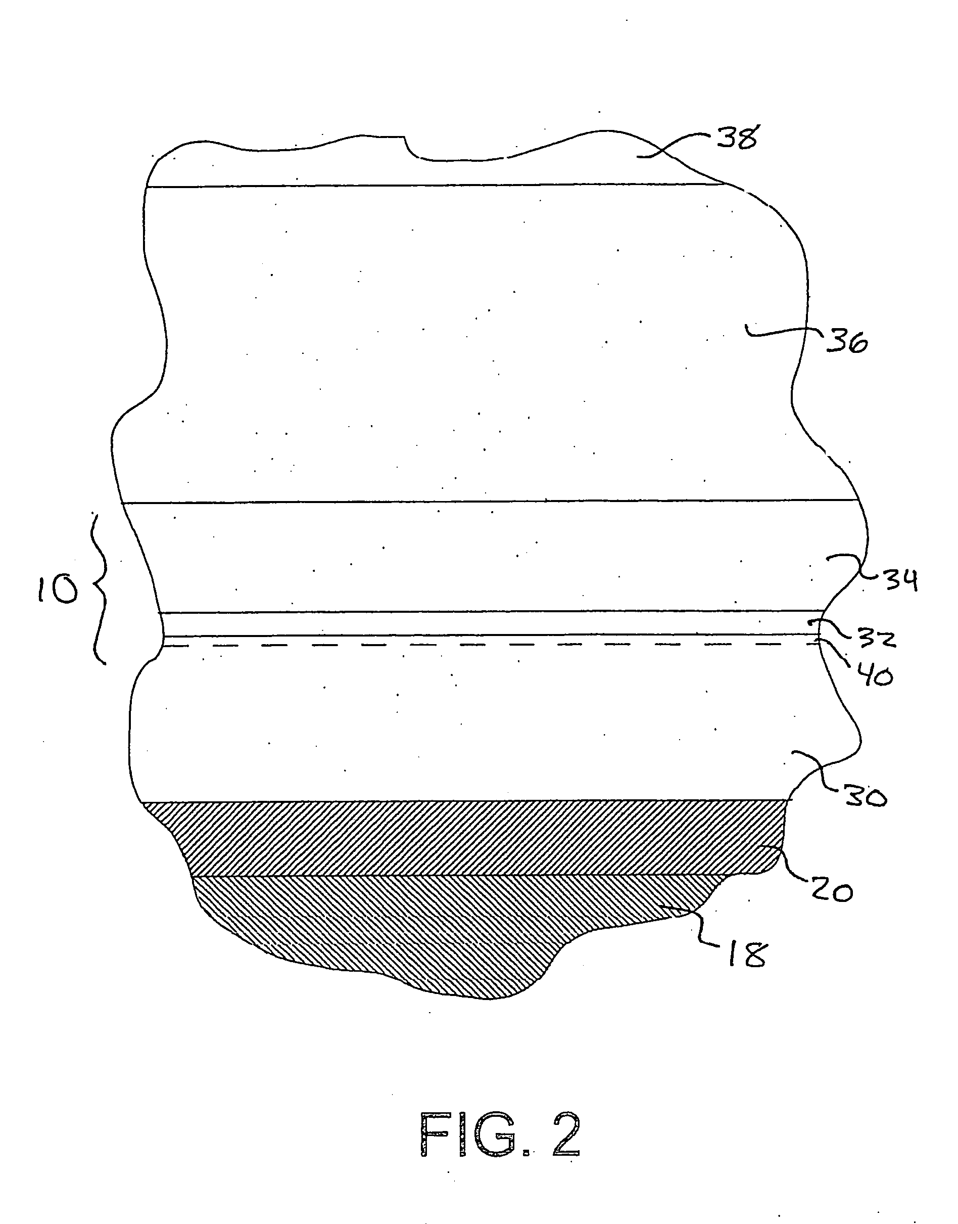 Nitride and polysilicon interface with titanium layer