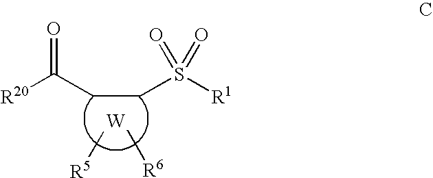 Sulfonyl aryl or heteroaryl hydroxamic acid compounds