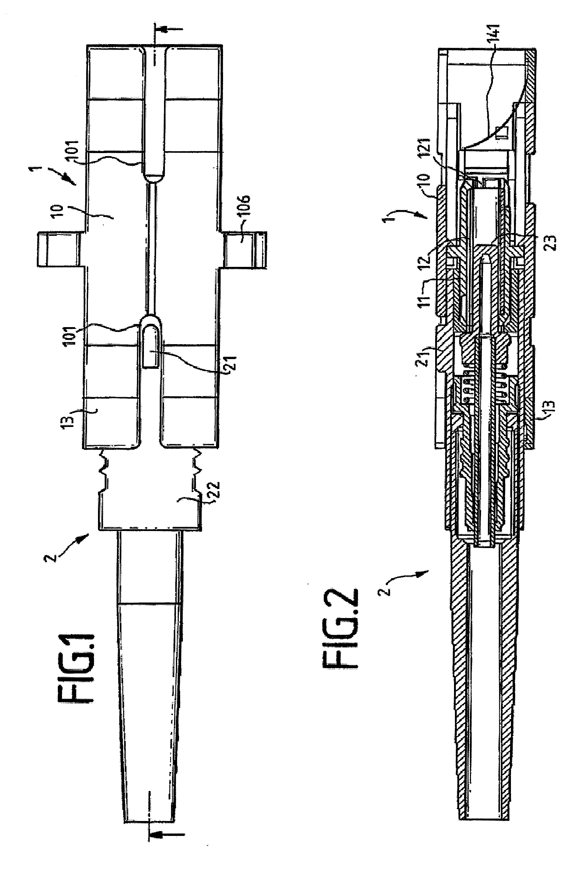 Coupling for optical-fiber connectors