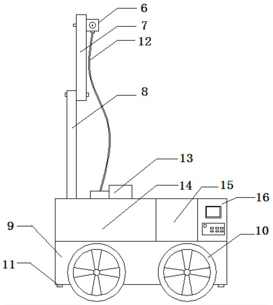 Conductor Icing Experimental Device in Natural State