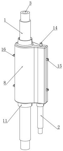 Insect-proof termite-proof protective long-life branch cable and manufacturing method thereof