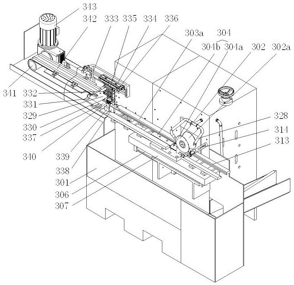 Surface finish grinding machine for outer arc surface of tile-shaped magnet