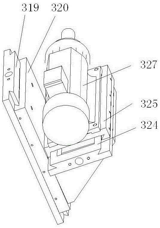 Surface finish grinding machine for outer arc surface of tile-shaped magnet