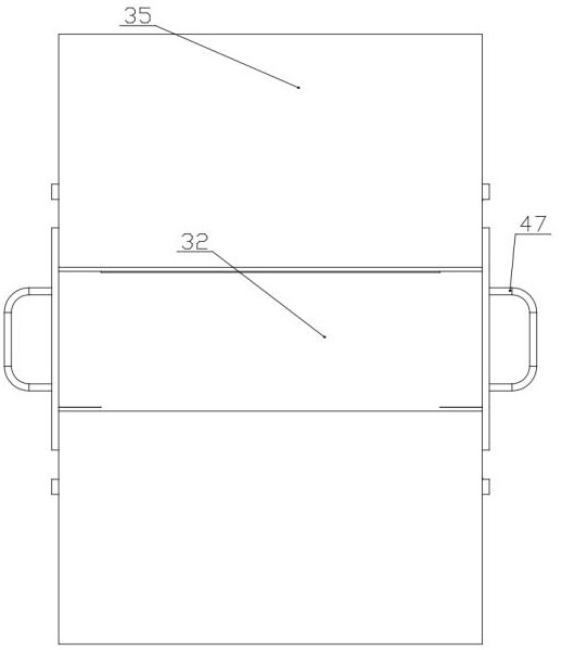 Protection type movable display device for self-control element and use method of protection type movable display device