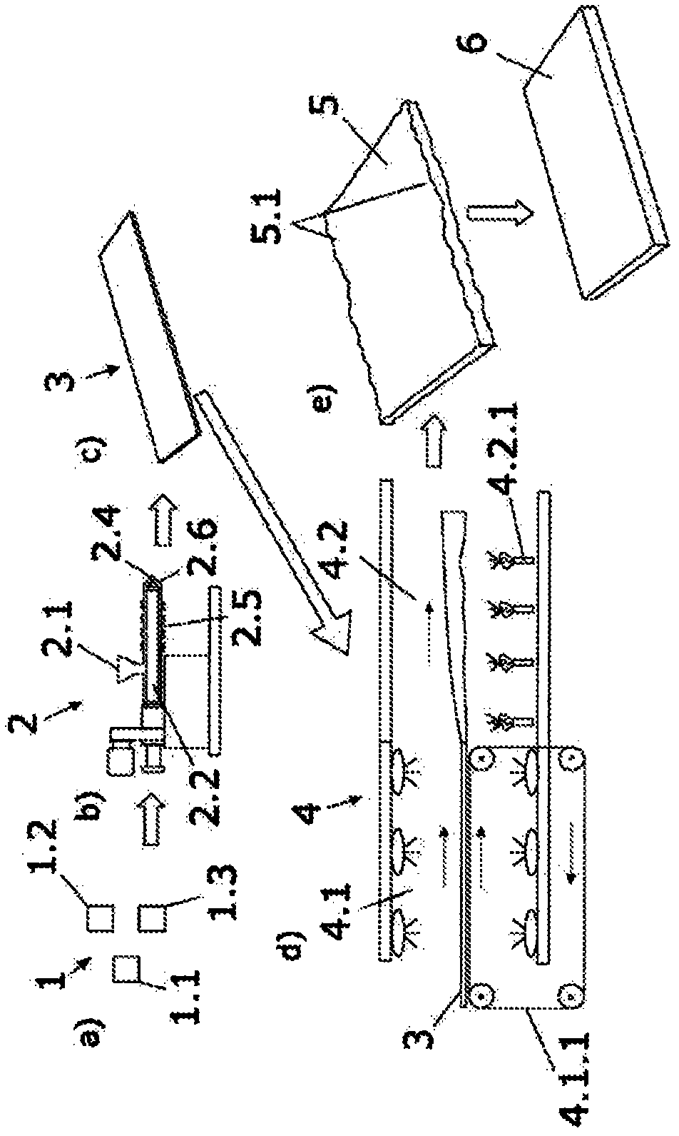 Method for obtaining a foamed laminar product