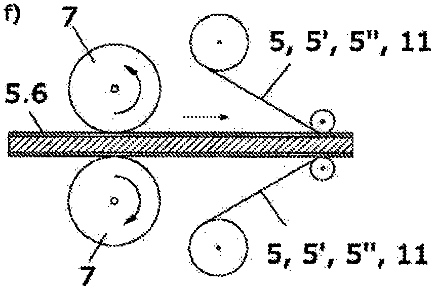 Method for obtaining a foamed laminar product