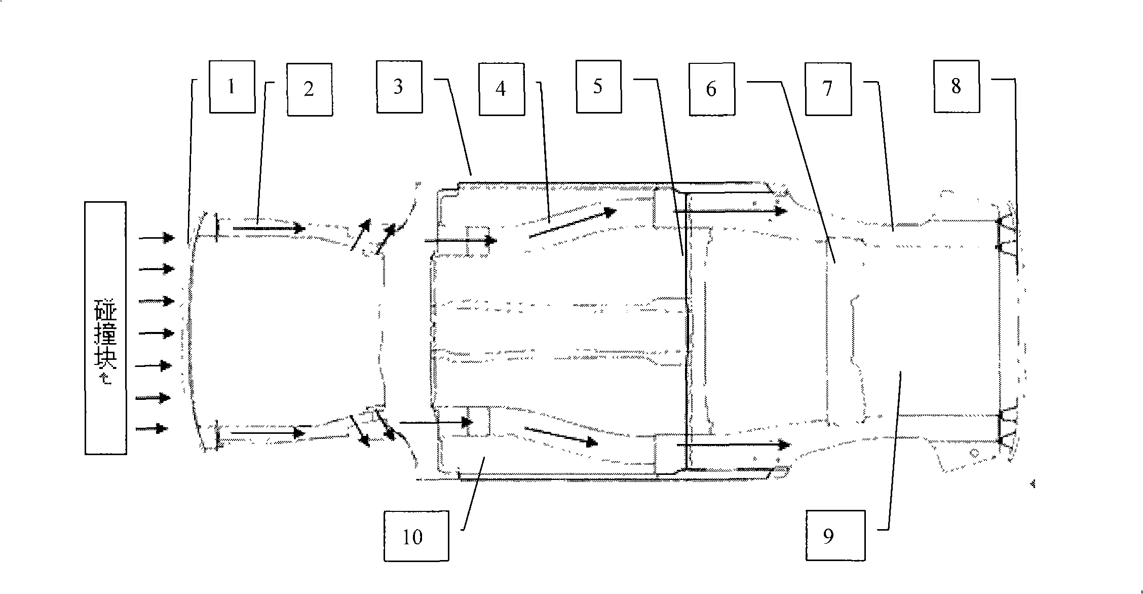 Automobile lower body structure