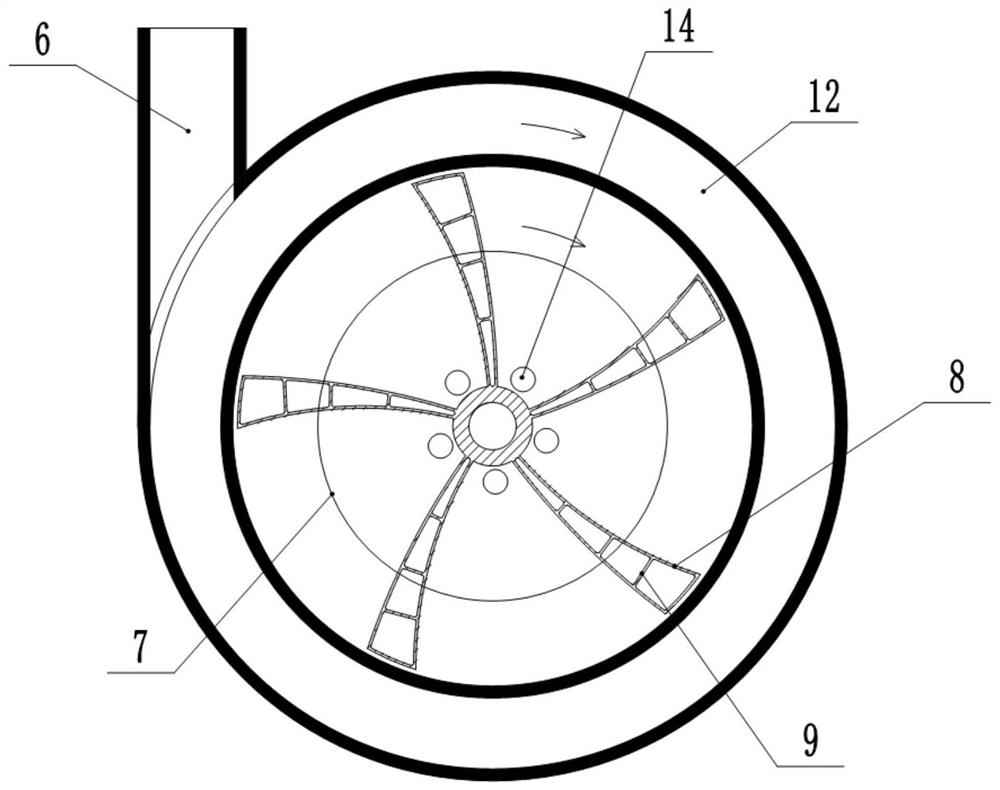 A high-pressure centrifugal hydraulic pump