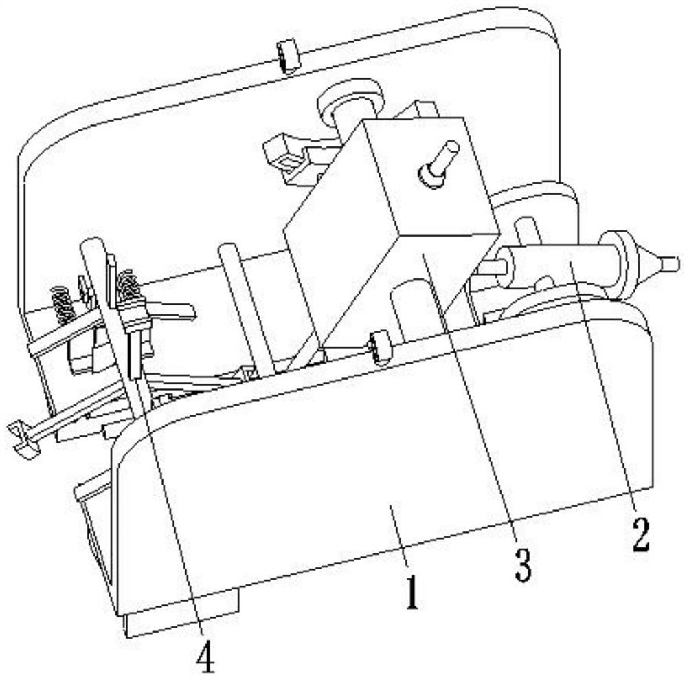 Marine submarine cable laying device and laying method thereof