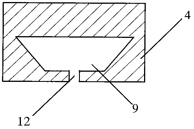 Test device with controllable vibrational degrees of freedom for vortex-induced vibration of cylinders