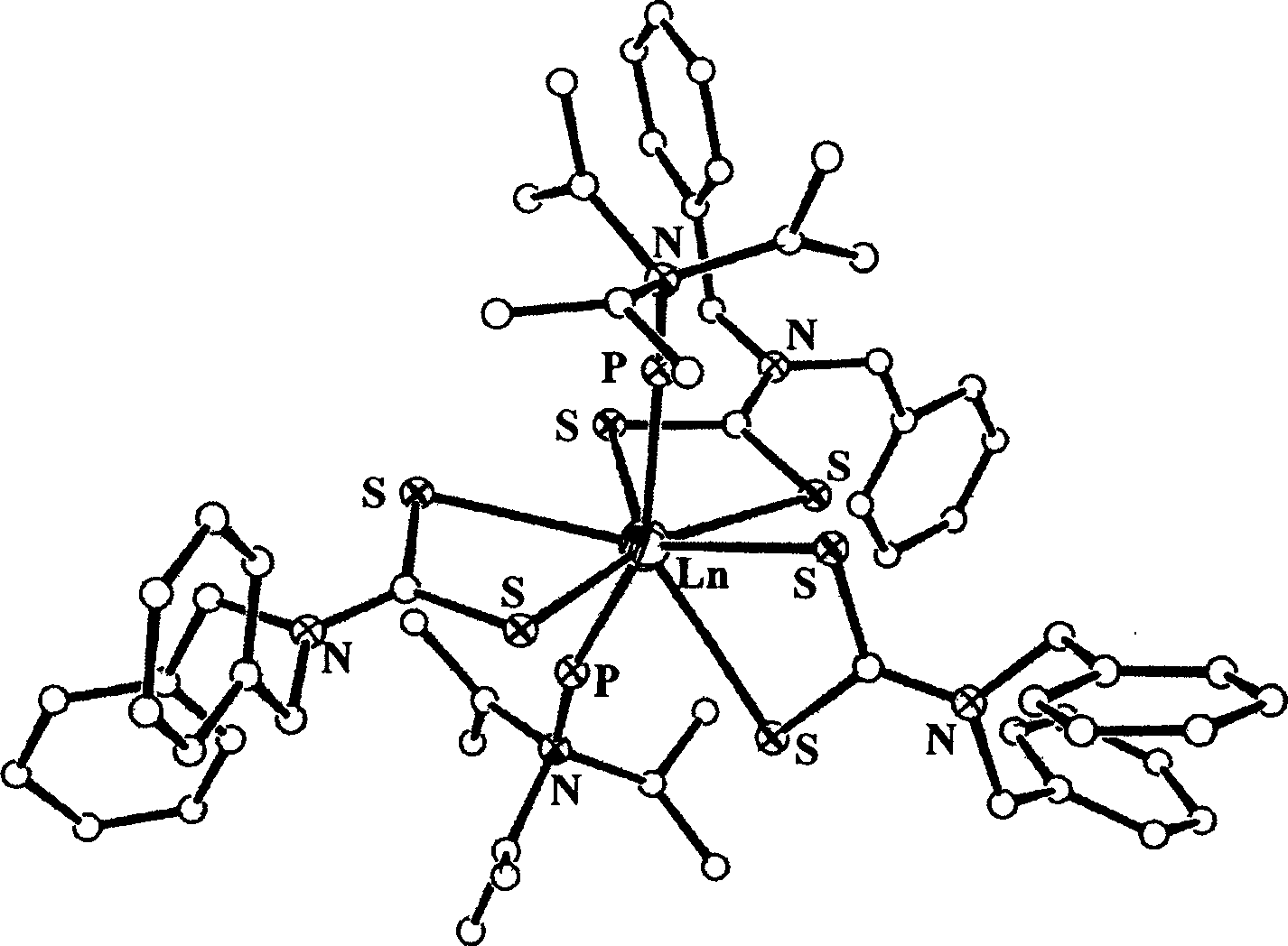 Rare earth dithiocarbamate vulcanization acalerator and its preparation method