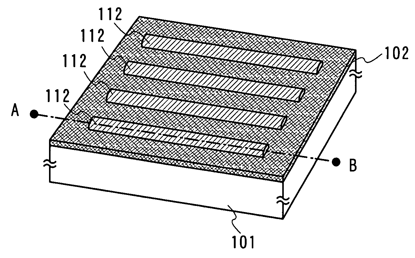 Substrate having pattern and method for manufacturing the same, and semiconductor device and method for manufacturing the same