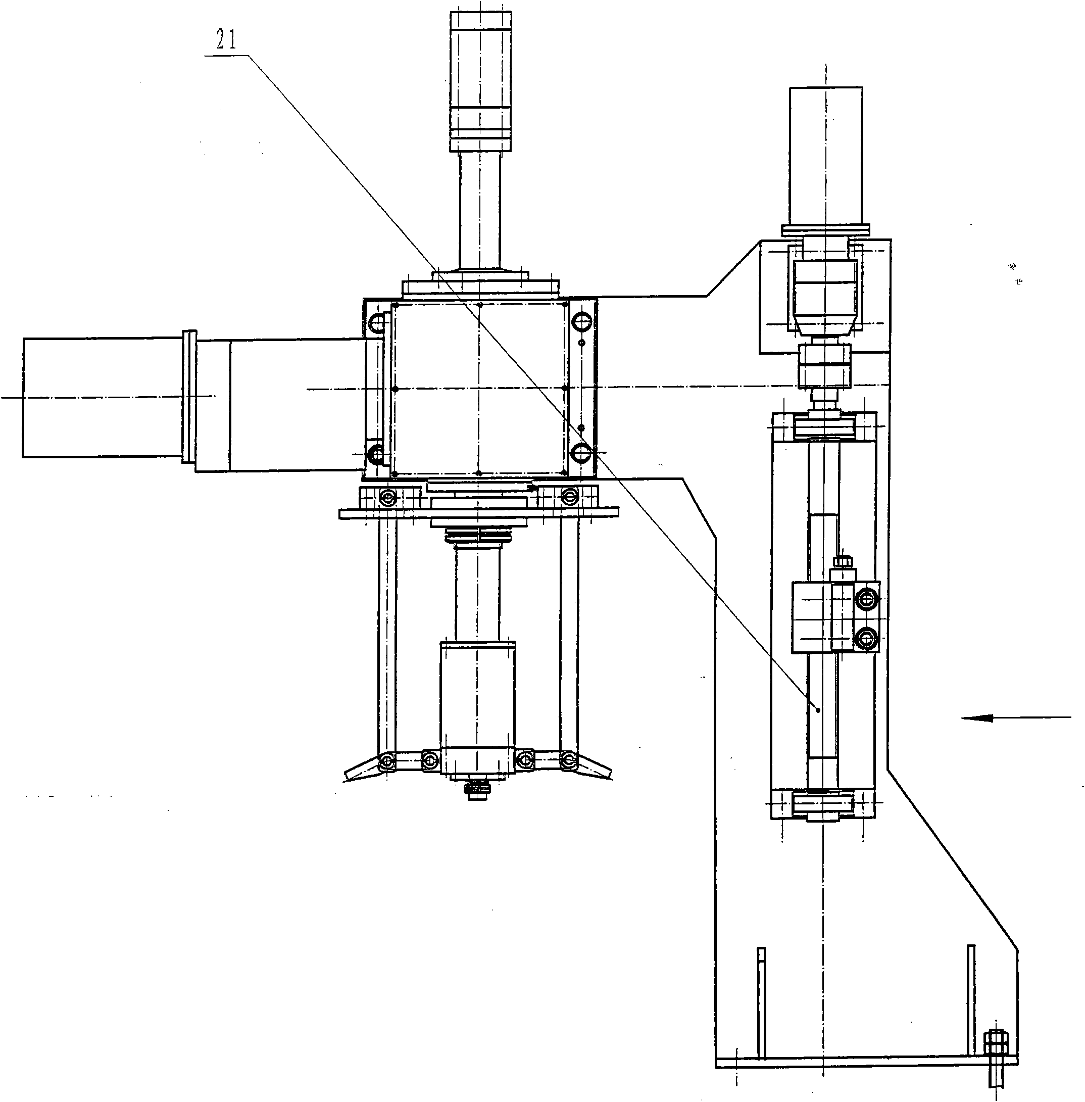 Scrap edge coiler device