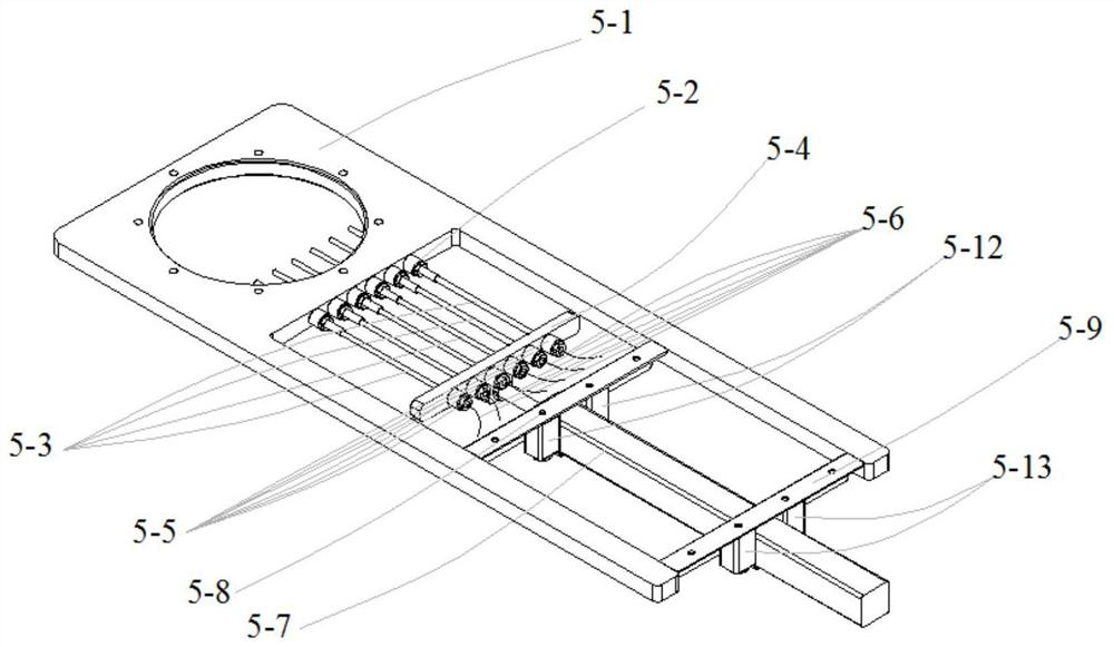 Multi-probe sampling device, testing system and method for uniformity of ammonia gas mixing