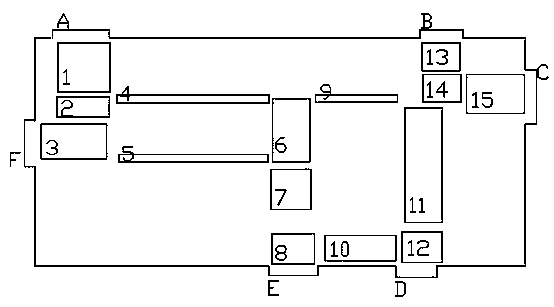 Passenger flow identification and induction method of integrated passenger transport hub and system thereof