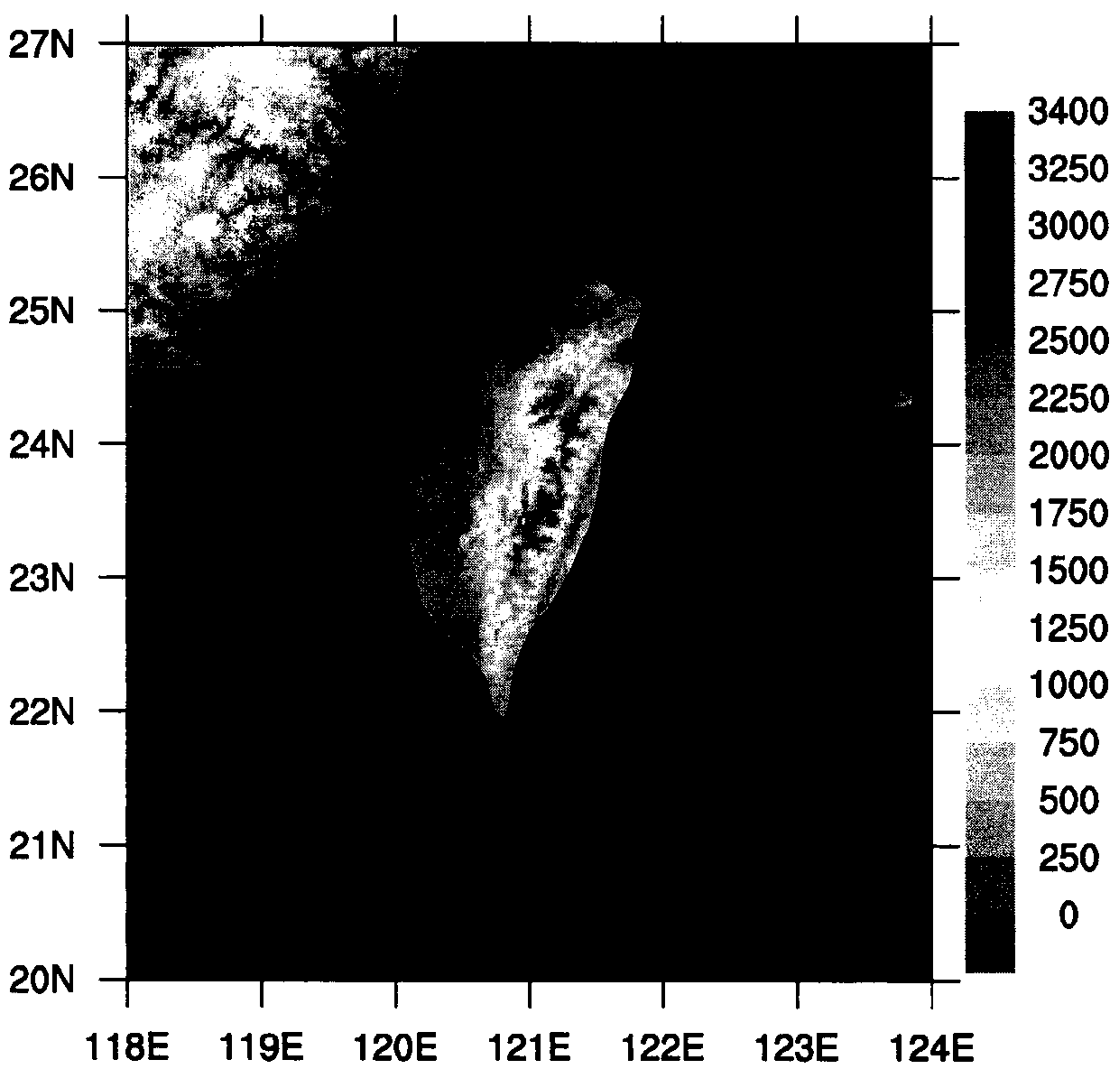 Terrain gravity wave lift force parameterization method