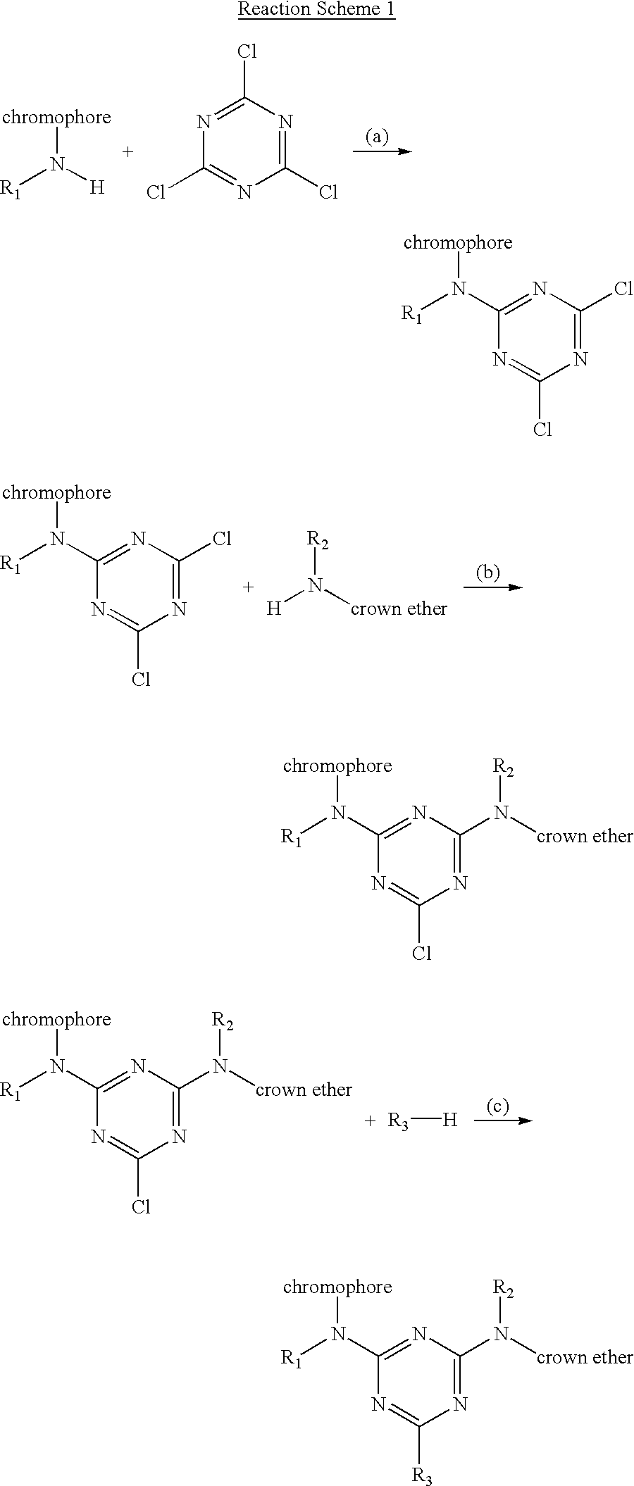 Derivatization of dyes/pigments with crown ethers and inkjet printing fluids containing the same